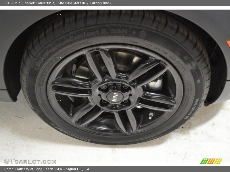 Kite Blue Metallic / Carbon Black 2014 Mini Cooper Convertible