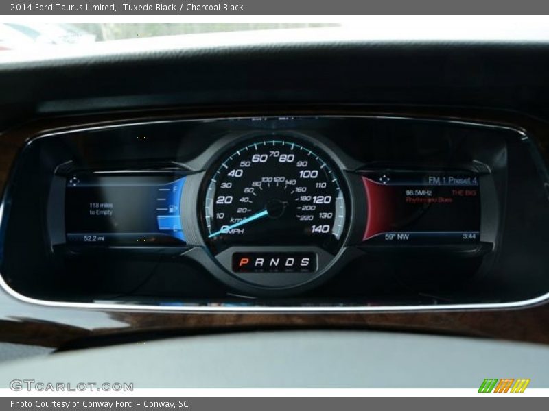 Tuxedo Black / Charcoal Black 2014 Ford Taurus Limited
