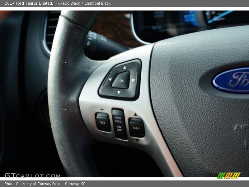 Tuxedo Black / Charcoal Black 2014 Ford Taurus Limited