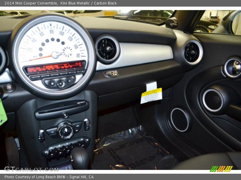 Kite Blue Metallic / Carbon Black 2014 Mini Cooper Convertible