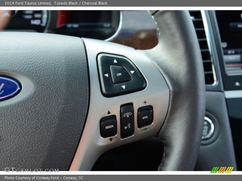 Tuxedo Black / Charcoal Black 2014 Ford Taurus Limited