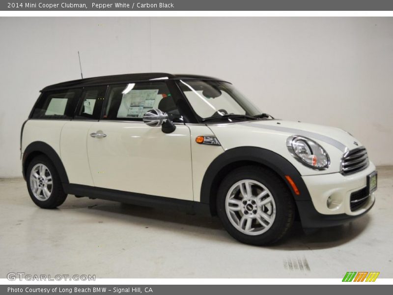Pepper White / Carbon Black 2014 Mini Cooper Clubman