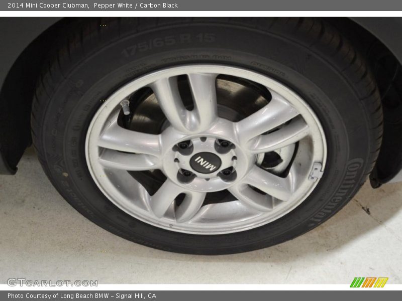 Pepper White / Carbon Black 2014 Mini Cooper Clubman