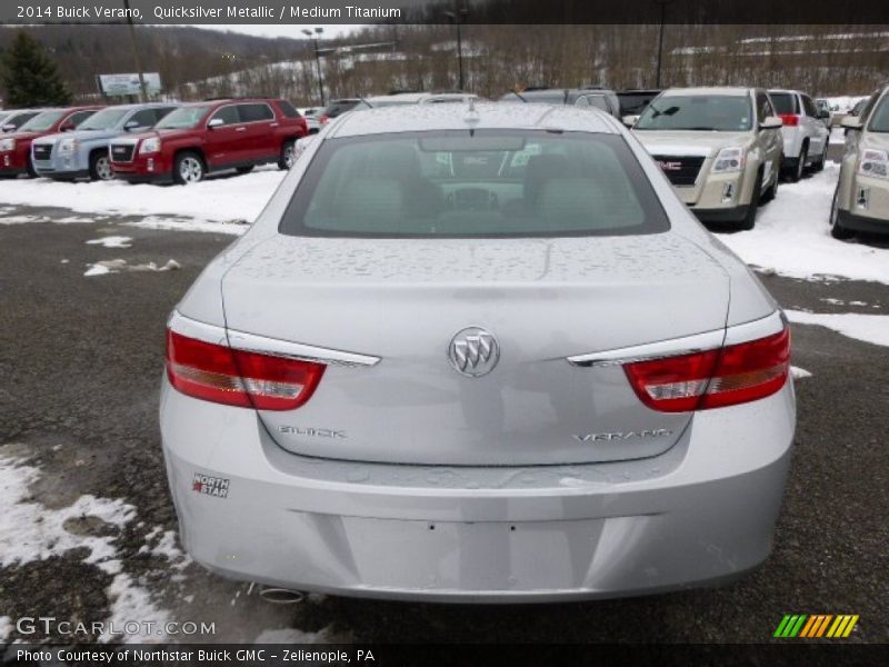 Quicksilver Metallic / Medium Titanium 2014 Buick Verano