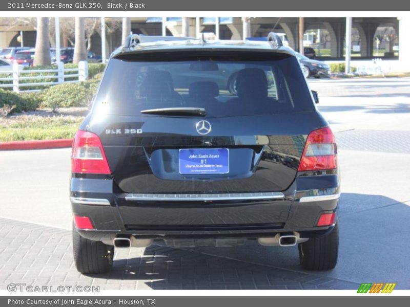 Black / Black 2011 Mercedes-Benz GLK 350