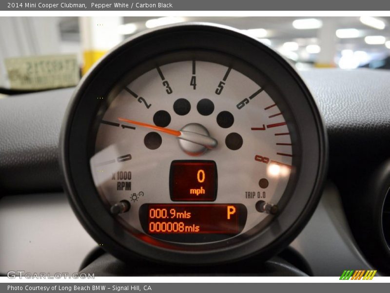 Pepper White / Carbon Black 2014 Mini Cooper Clubman