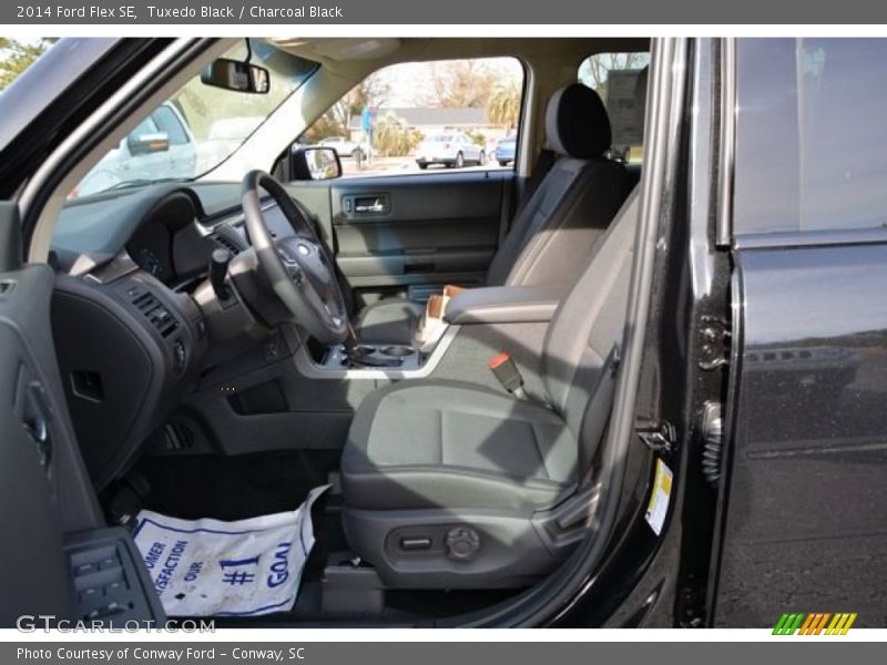 Tuxedo Black / Charcoal Black 2014 Ford Flex SE