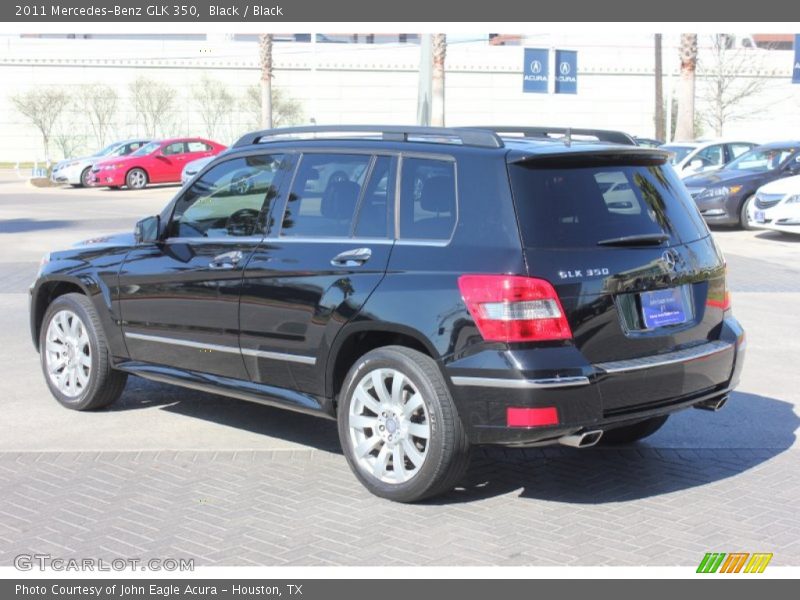 Black / Black 2011 Mercedes-Benz GLK 350