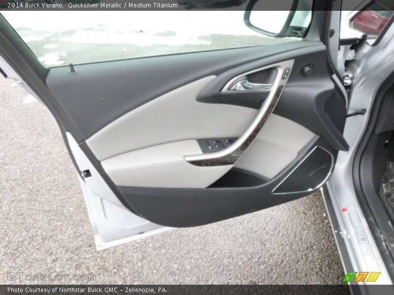 Quicksilver Metallic / Medium Titanium 2014 Buick Verano