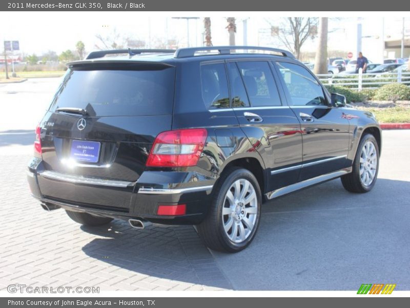 Black / Black 2011 Mercedes-Benz GLK 350
