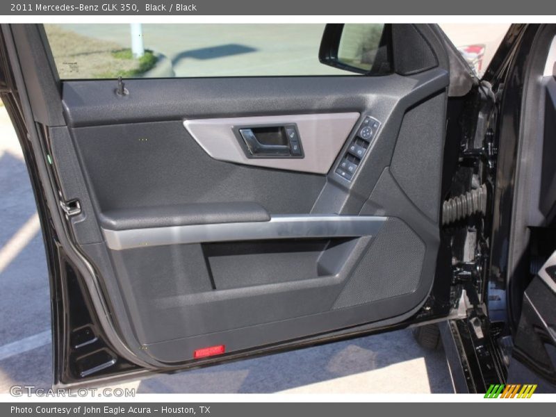 Black / Black 2011 Mercedes-Benz GLK 350