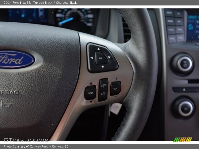 Tuxedo Black / Charcoal Black 2014 Ford Flex SE