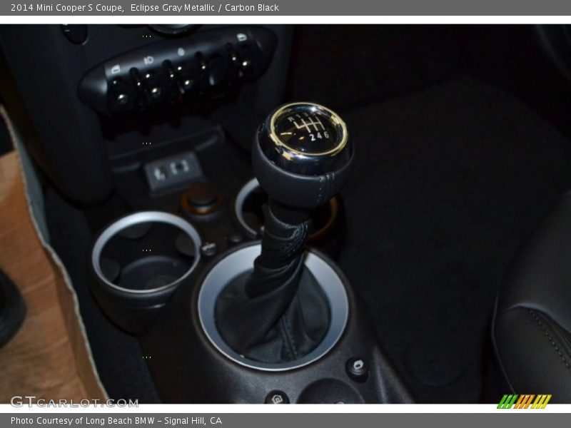 Eclipse Gray Metallic / Carbon Black 2014 Mini Cooper S Coupe