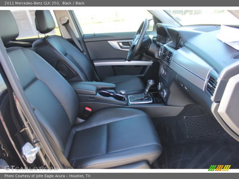 Black / Black 2011 Mercedes-Benz GLK 350