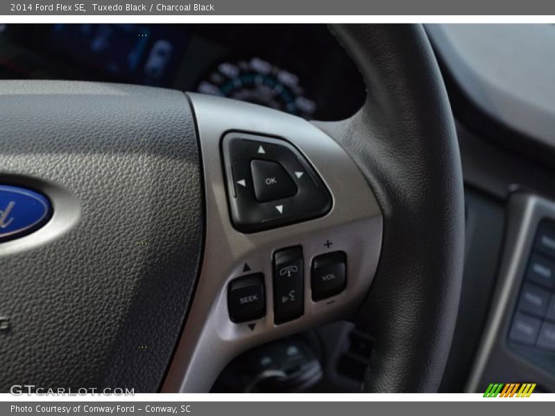 Tuxedo Black / Charcoal Black 2014 Ford Flex SE