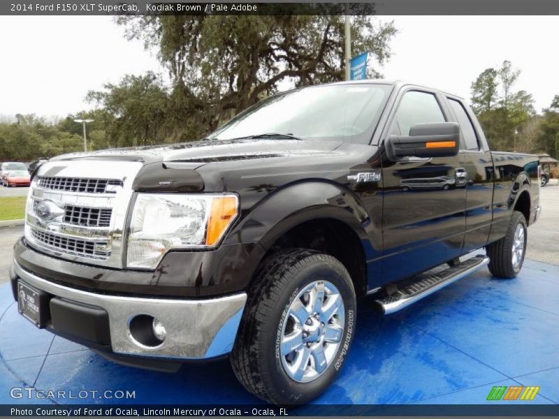 Kodiak Brown / Pale Adobe 2014 Ford F150 XLT SuperCab