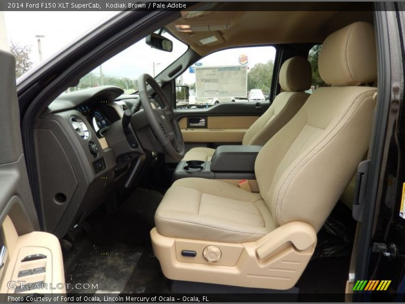 Kodiak Brown / Pale Adobe 2014 Ford F150 XLT SuperCab
