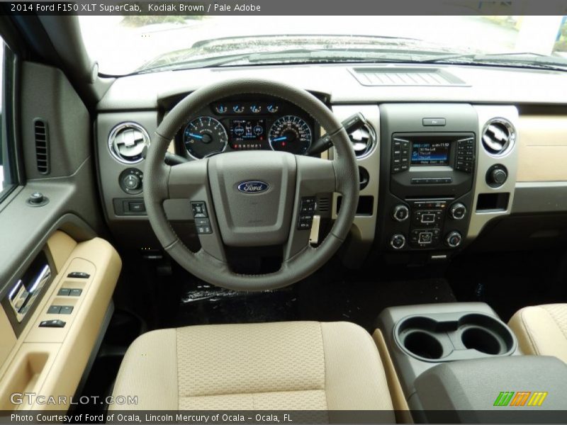Kodiak Brown / Pale Adobe 2014 Ford F150 XLT SuperCab