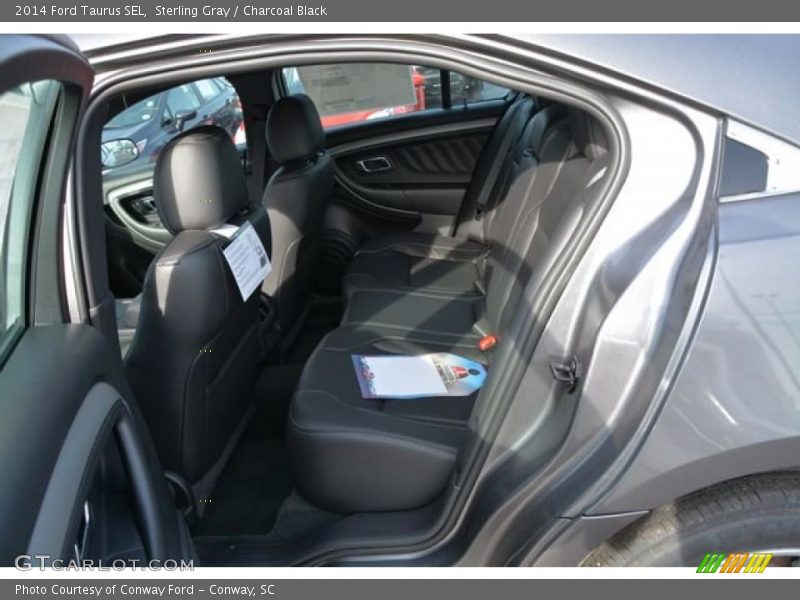 Sterling Gray / Charcoal Black 2014 Ford Taurus SEL