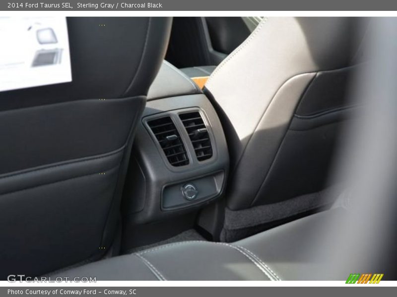 Sterling Gray / Charcoal Black 2014 Ford Taurus SEL