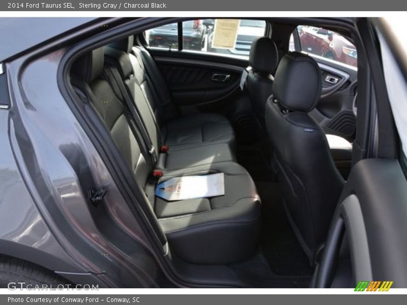 Sterling Gray / Charcoal Black 2014 Ford Taurus SEL