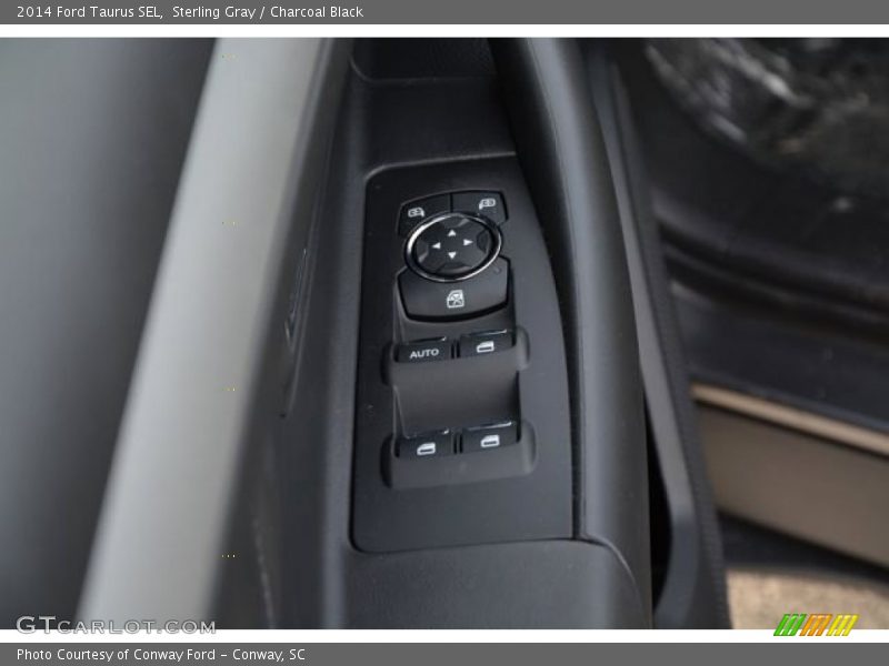 Sterling Gray / Charcoal Black 2014 Ford Taurus SEL