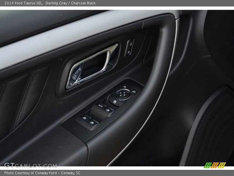 Sterling Gray / Charcoal Black 2014 Ford Taurus SEL