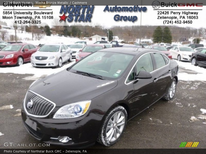 Mocha Bronze Metallic / Cashmere 2014 Buick Verano