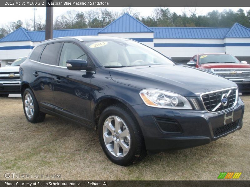 Caspian Blue Metallic / Sandstone 2013 Volvo XC60 3.2