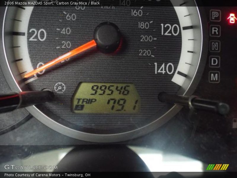 Carbon Gray Mica / Black 2006 Mazda MAZDA5 Sport