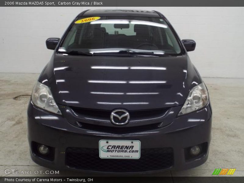 Carbon Gray Mica / Black 2006 Mazda MAZDA5 Sport