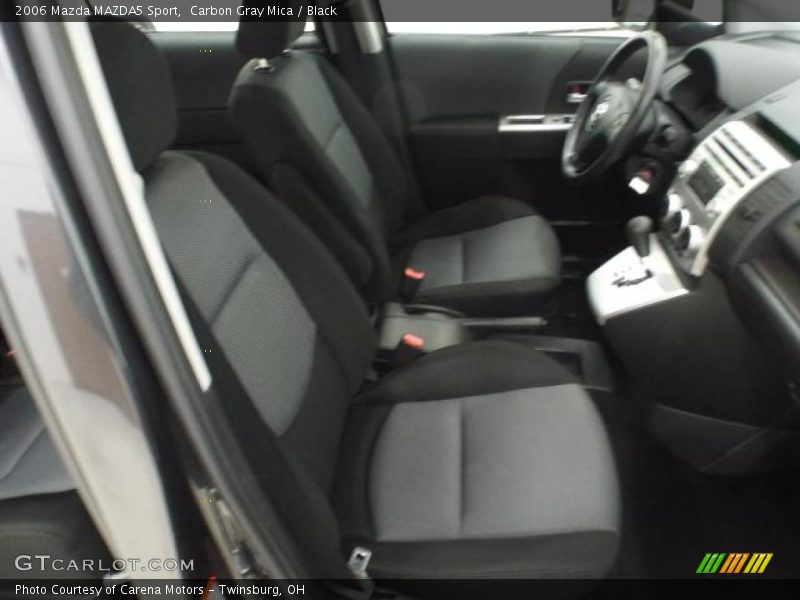 Carbon Gray Mica / Black 2006 Mazda MAZDA5 Sport