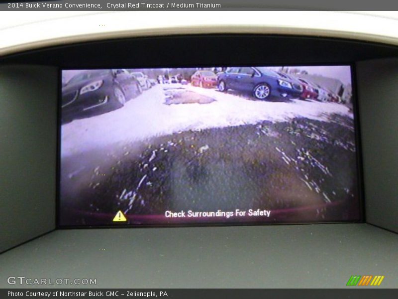 Crystal Red Tintcoat / Medium Titanium 2014 Buick Verano Convenience
