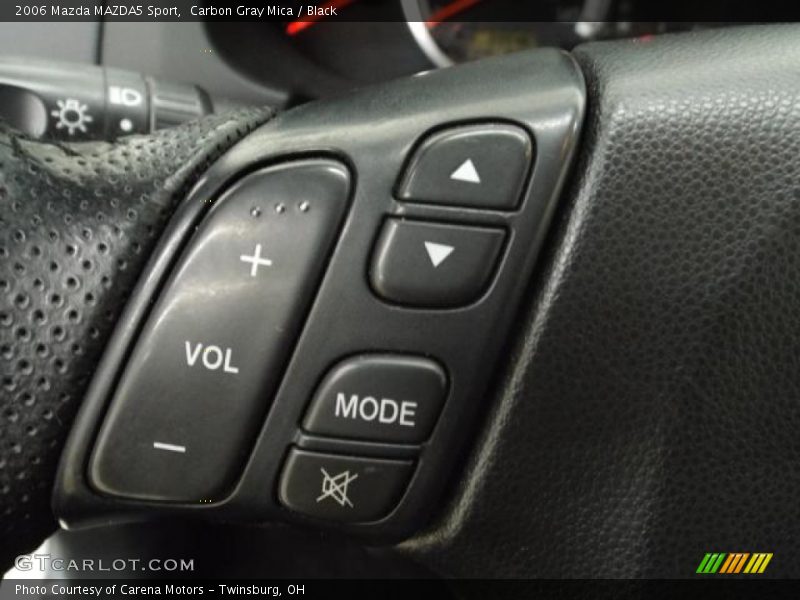 Carbon Gray Mica / Black 2006 Mazda MAZDA5 Sport