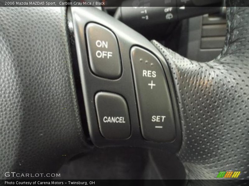 Carbon Gray Mica / Black 2006 Mazda MAZDA5 Sport