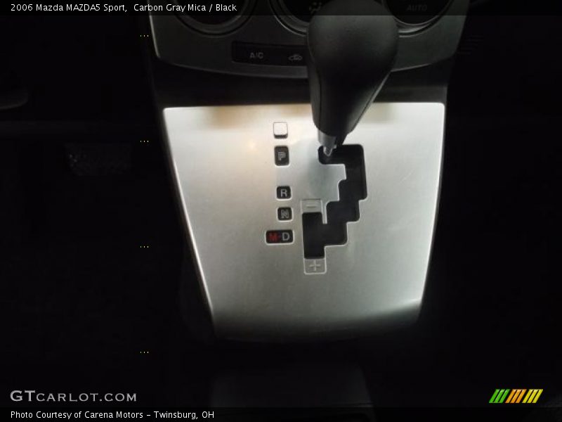 Carbon Gray Mica / Black 2006 Mazda MAZDA5 Sport
