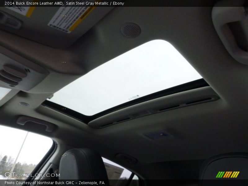 Satin Steel Gray Metallic / Ebony 2014 Buick Encore Leather AWD