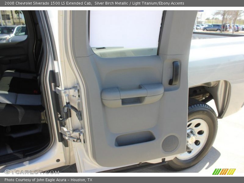 Silver Birch Metallic / Light Titanium/Ebony Accents 2008 Chevrolet Silverado 1500 LS Extended Cab