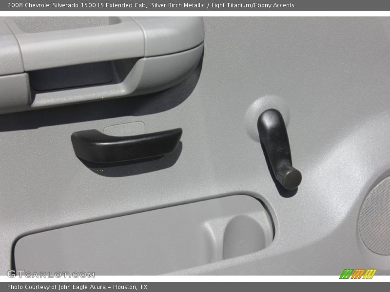 Silver Birch Metallic / Light Titanium/Ebony Accents 2008 Chevrolet Silverado 1500 LS Extended Cab
