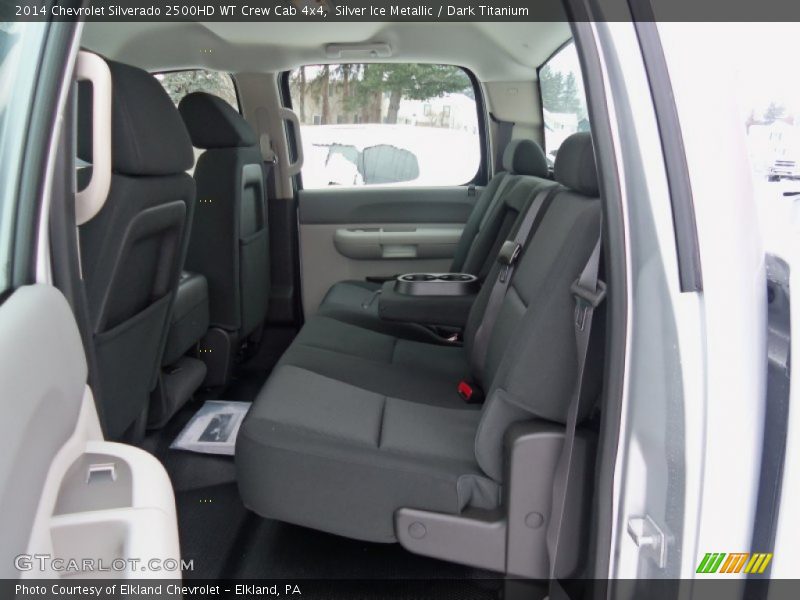 Silver Ice Metallic / Dark Titanium 2014 Chevrolet Silverado 2500HD WT Crew Cab 4x4