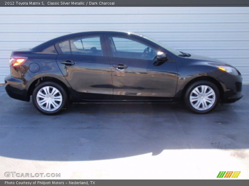 Classic Silver Metallic / Dark Charcoal 2012 Toyota Matrix S