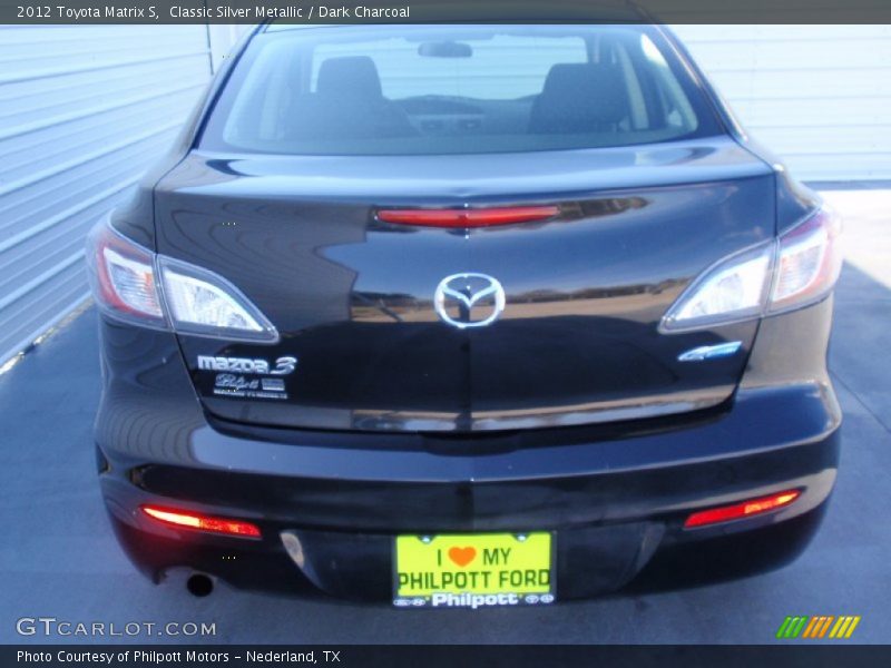 Classic Silver Metallic / Dark Charcoal 2012 Toyota Matrix S