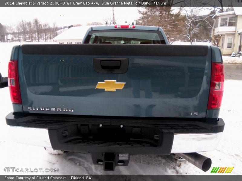 Blue Granite Metallic / Dark Titanium 2014 Chevrolet Silverado 2500HD WT Crew Cab 4x4
