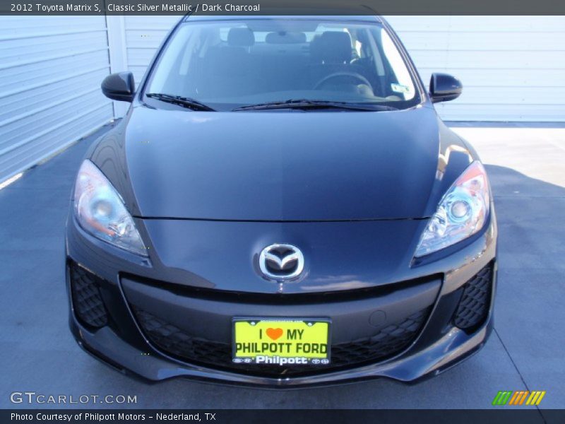 Classic Silver Metallic / Dark Charcoal 2012 Toyota Matrix S