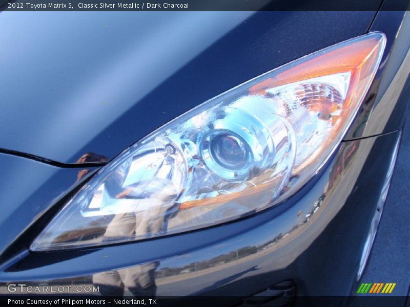 Classic Silver Metallic / Dark Charcoal 2012 Toyota Matrix S