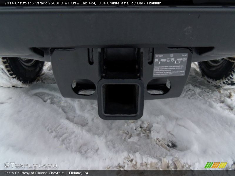 Blue Granite Metallic / Dark Titanium 2014 Chevrolet Silverado 2500HD WT Crew Cab 4x4
