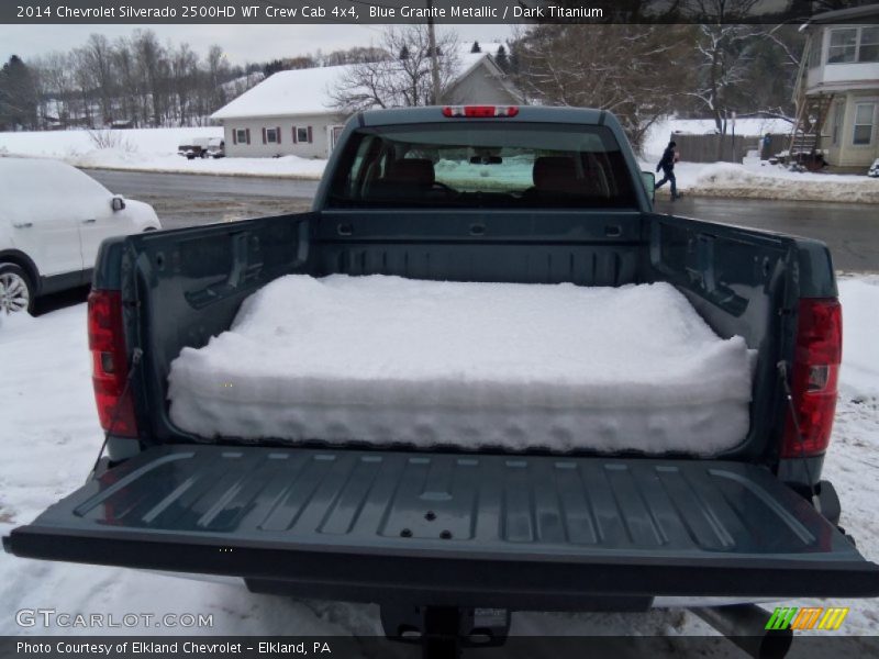 Blue Granite Metallic / Dark Titanium 2014 Chevrolet Silverado 2500HD WT Crew Cab 4x4