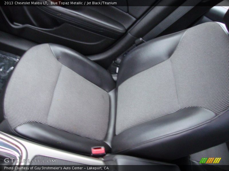 Blue Topaz Metallic / Jet Black/Titanium 2013 Chevrolet Malibu LT
