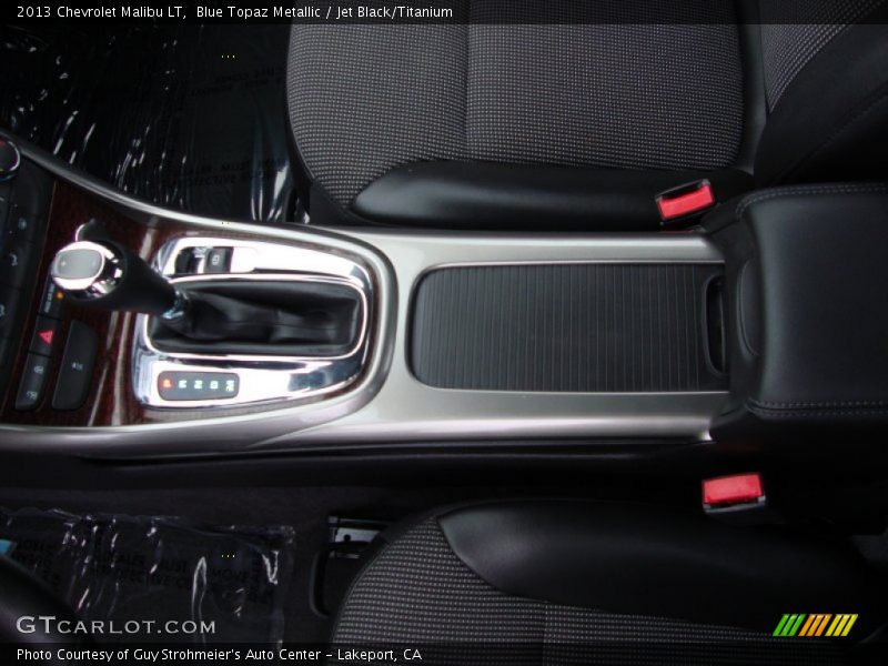 Blue Topaz Metallic / Jet Black/Titanium 2013 Chevrolet Malibu LT