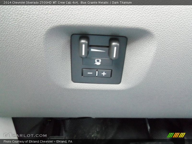 Blue Granite Metallic / Dark Titanium 2014 Chevrolet Silverado 2500HD WT Crew Cab 4x4